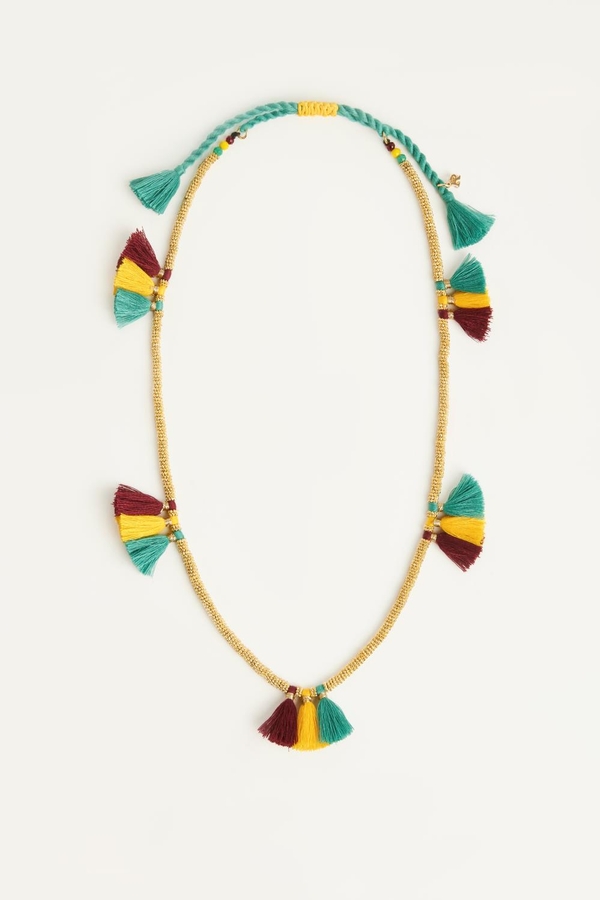 collar sunshine tassel