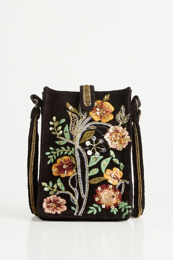 cartera velvet botanic