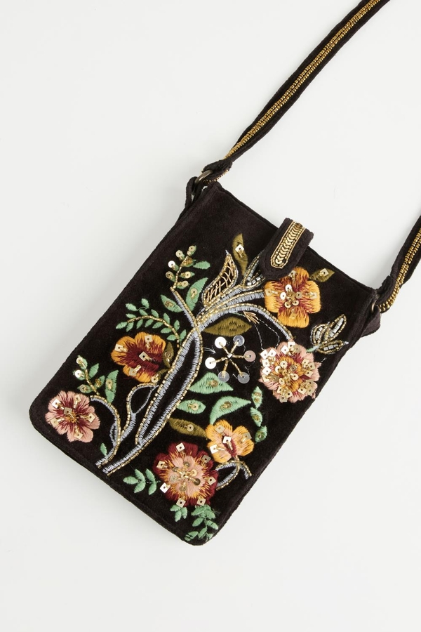 cartera velvet botanic