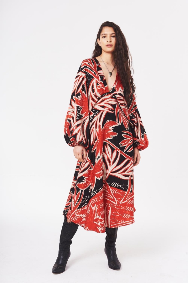 Vestido Niran Long Palms