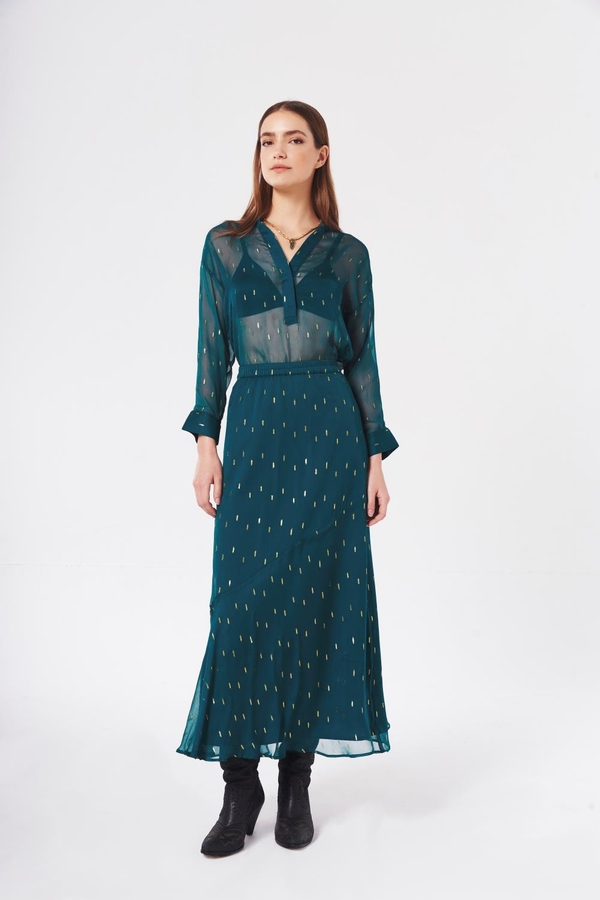 pollera minina lurex