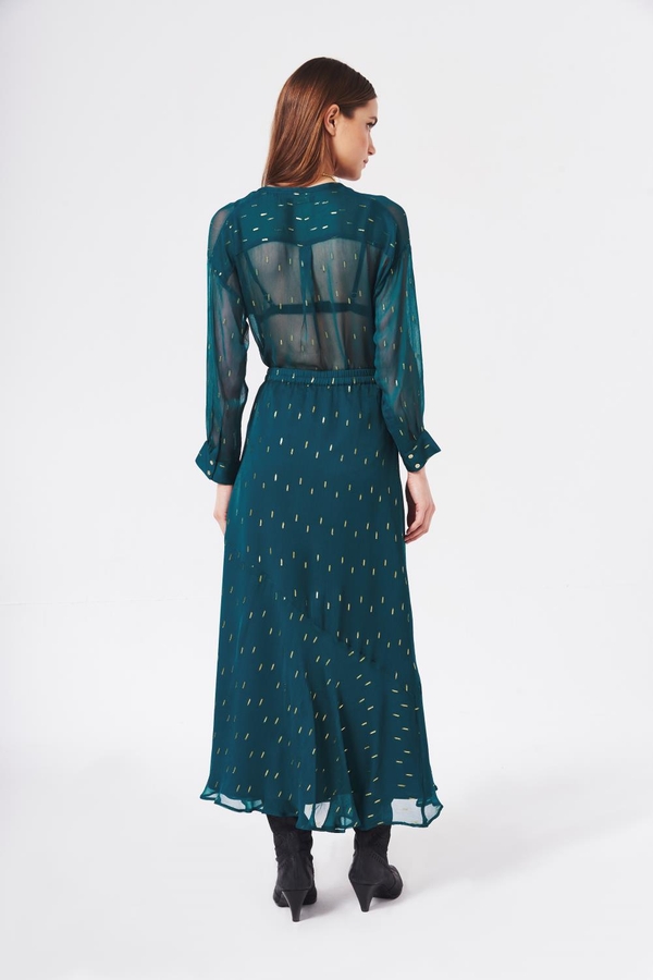 pollera minina lurex