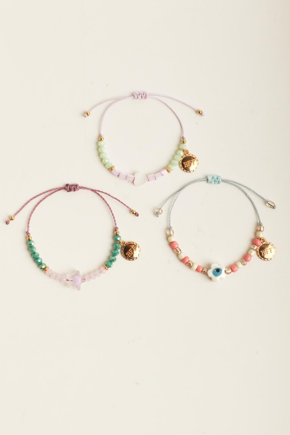 pulsera set best friend girls