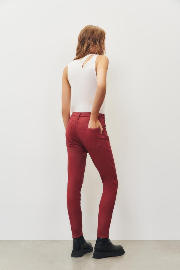 jean slim satin bungury