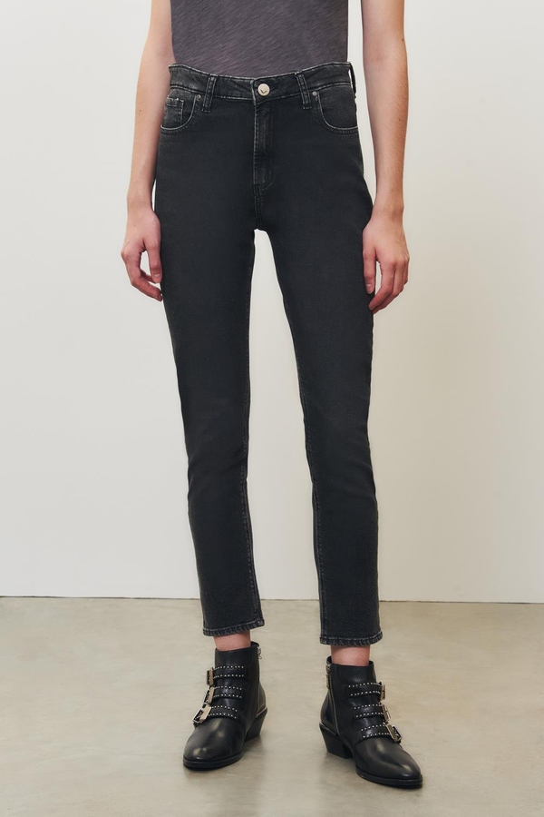 jean slim night black