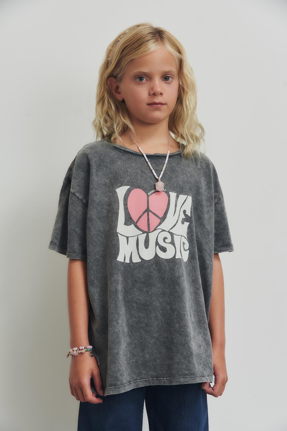 remera love music girls