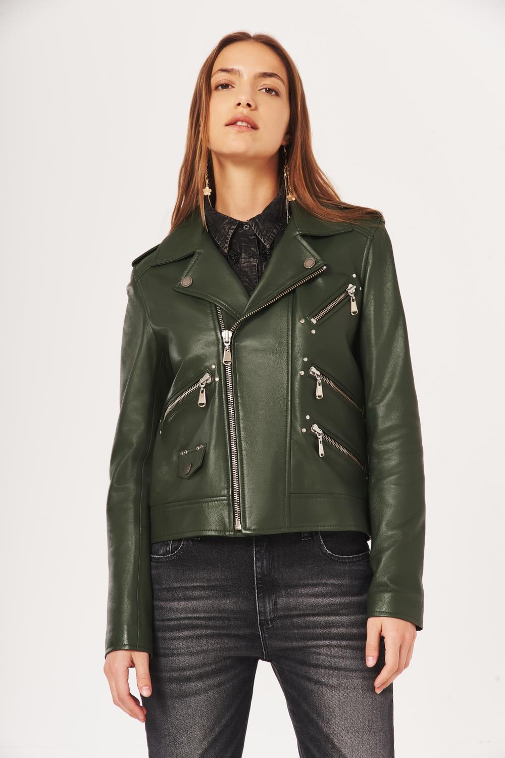 campera choff cuero