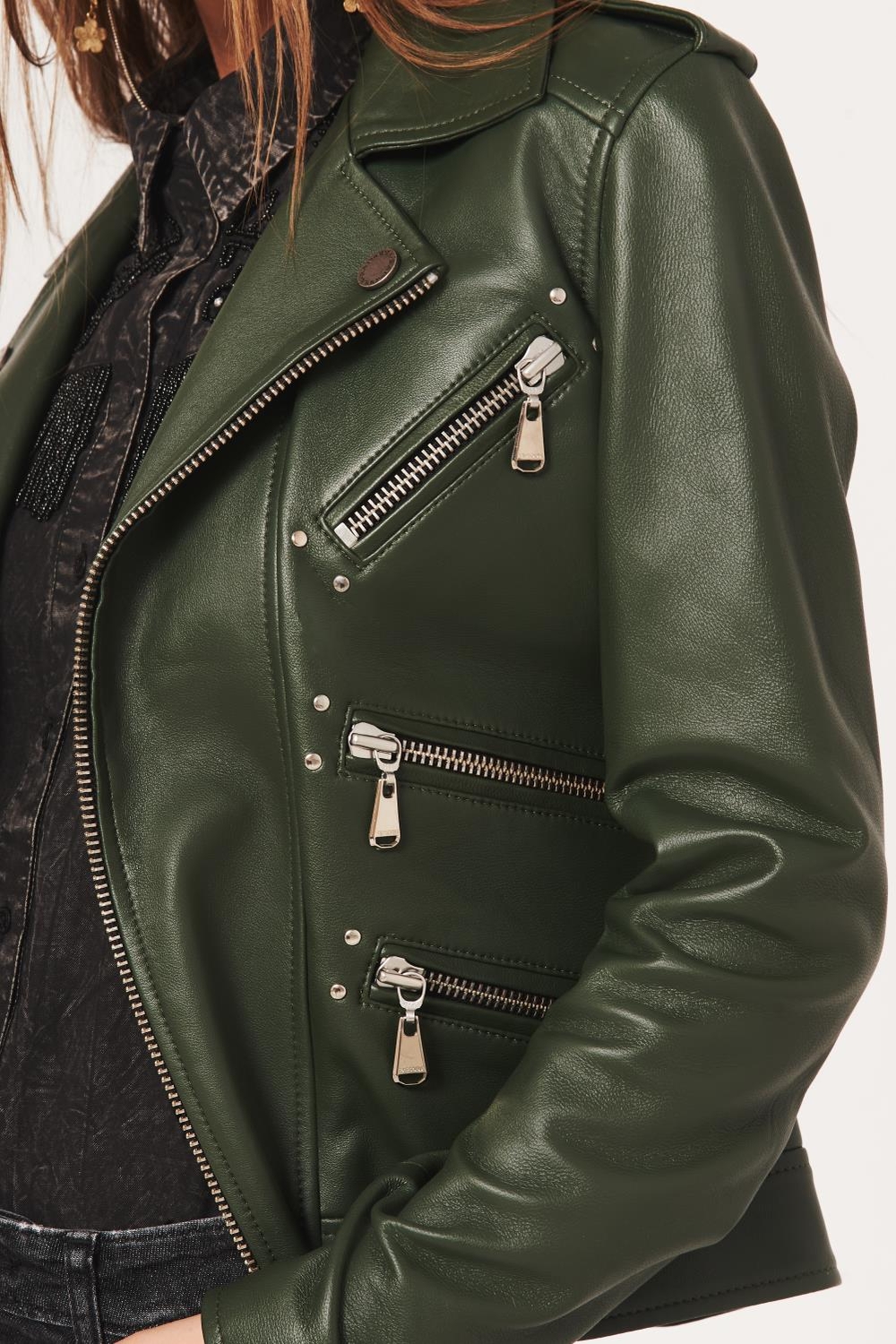 campera choff cuero