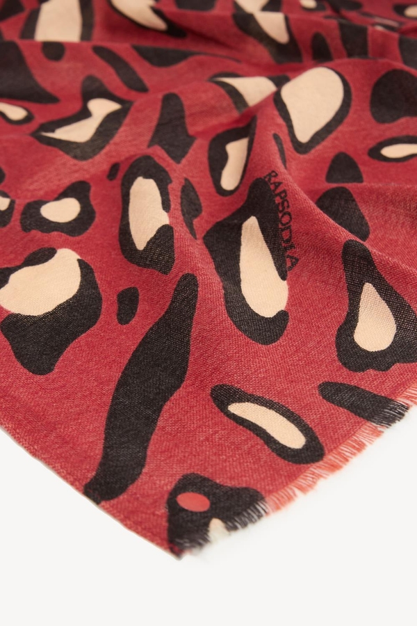pashmina leopard soft 180x70