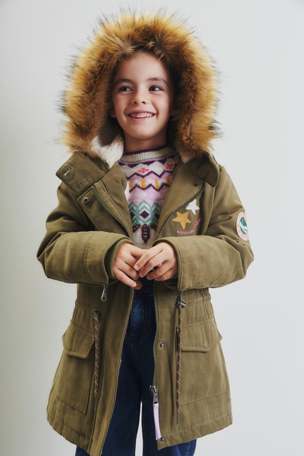 campera militar new girls