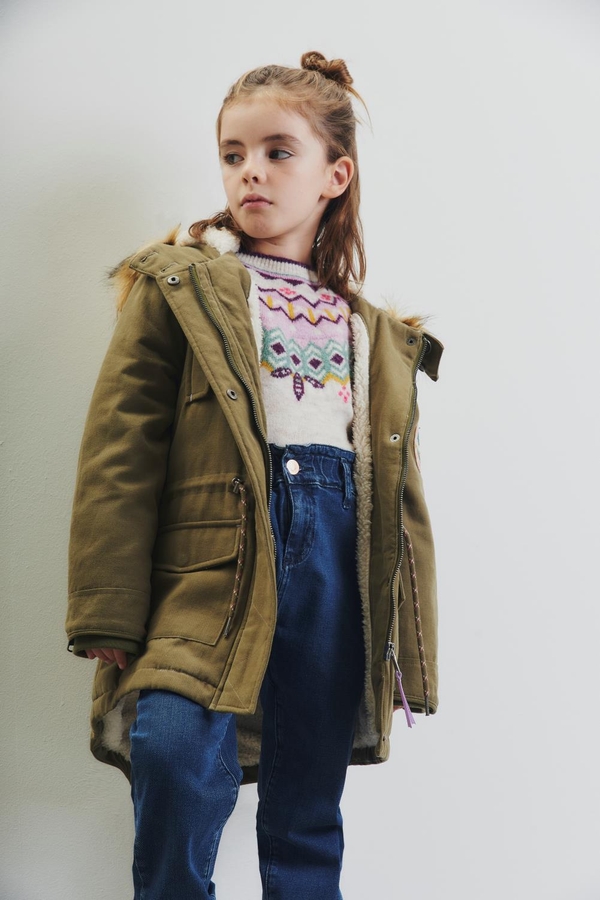 campera militar new girls