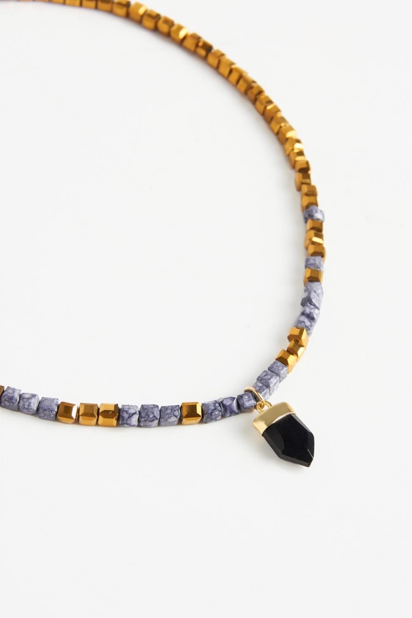 collar cuby stones