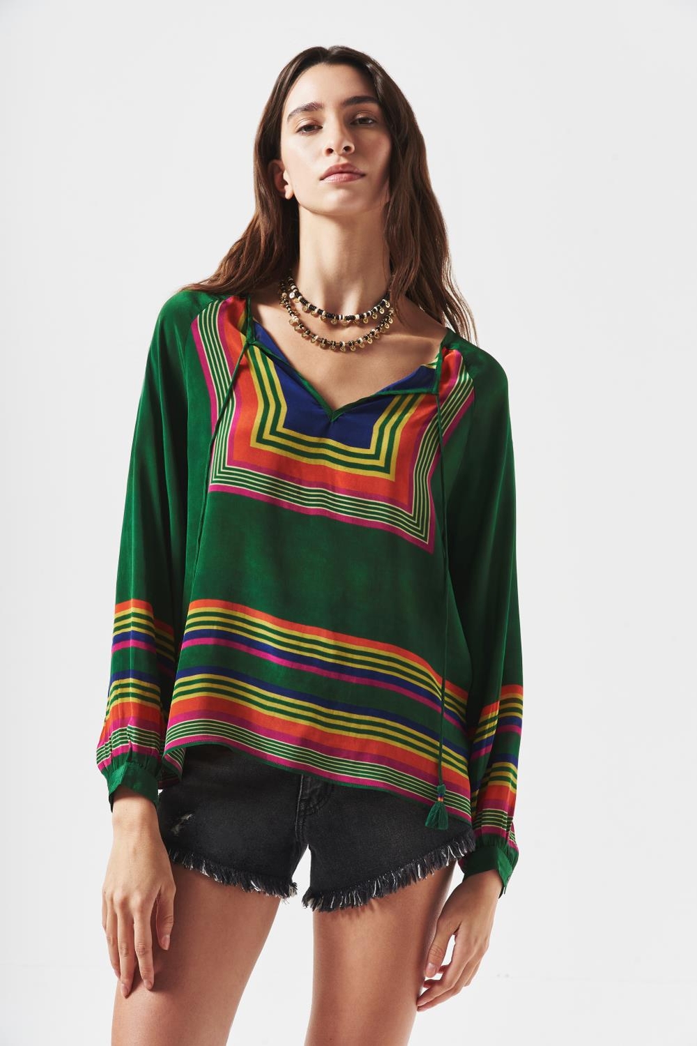 camisa okon stripes