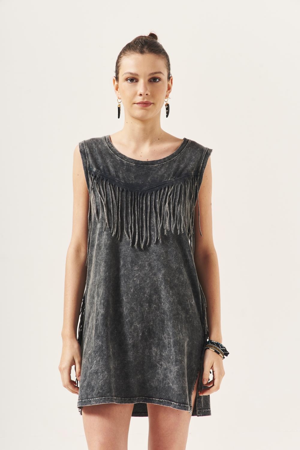 vestido pocker