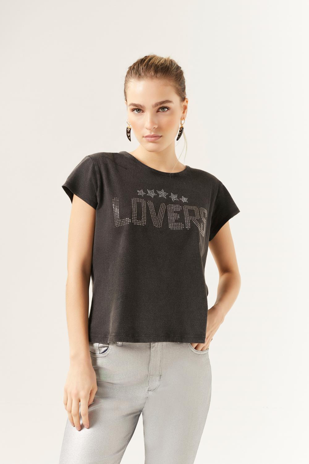 remera lovers shinny