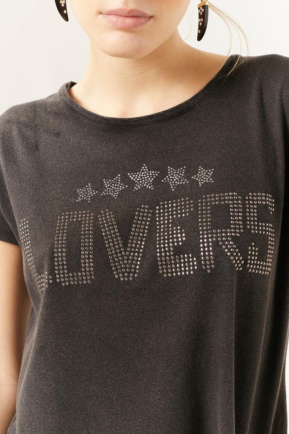 remera lovers shinny