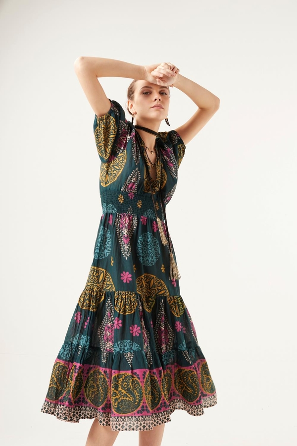vestido anne floral