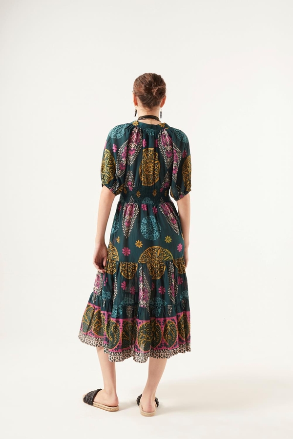 vestido anne floral