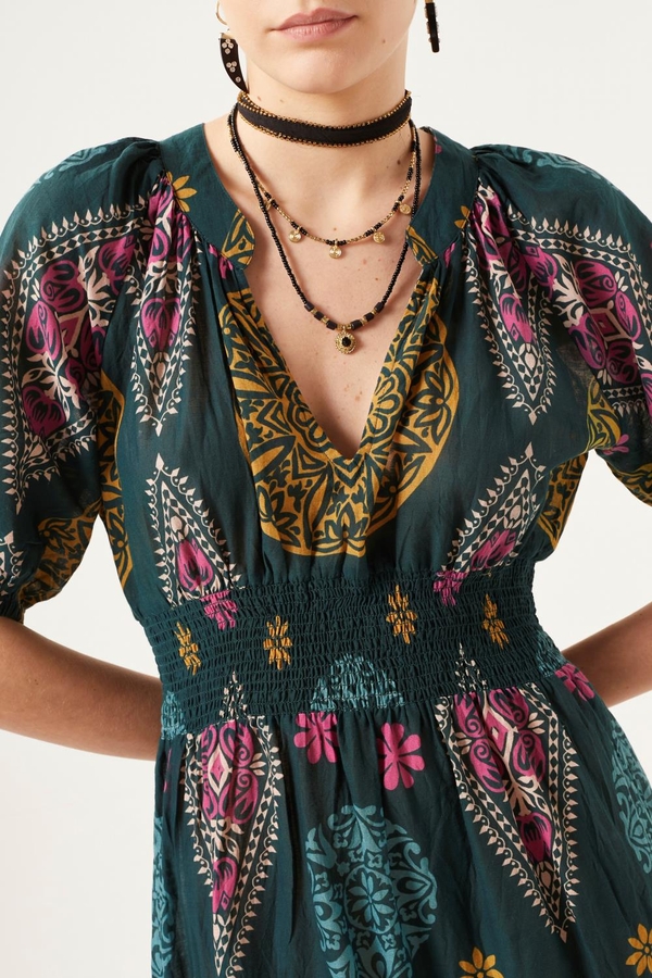 vestido anne floral