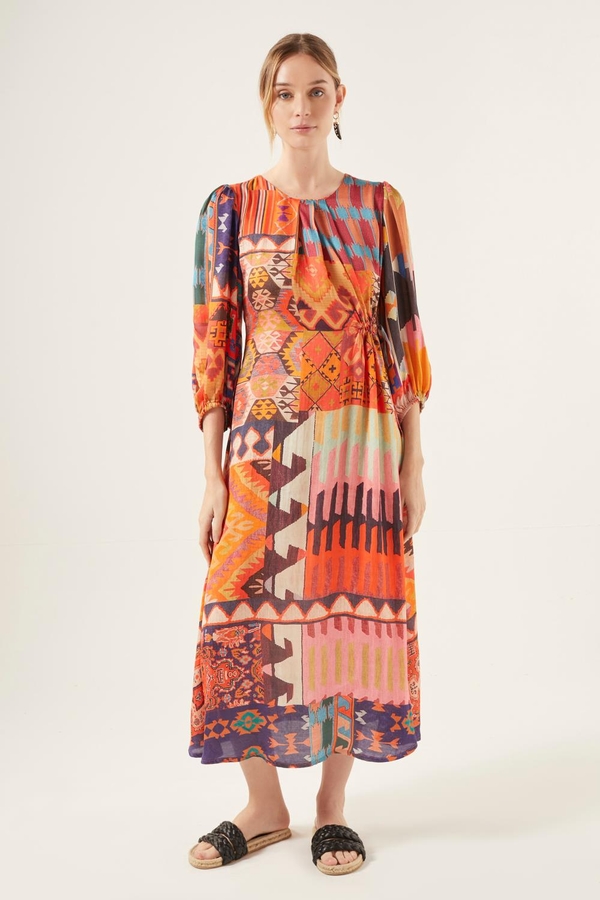 vestido zinnia kilim