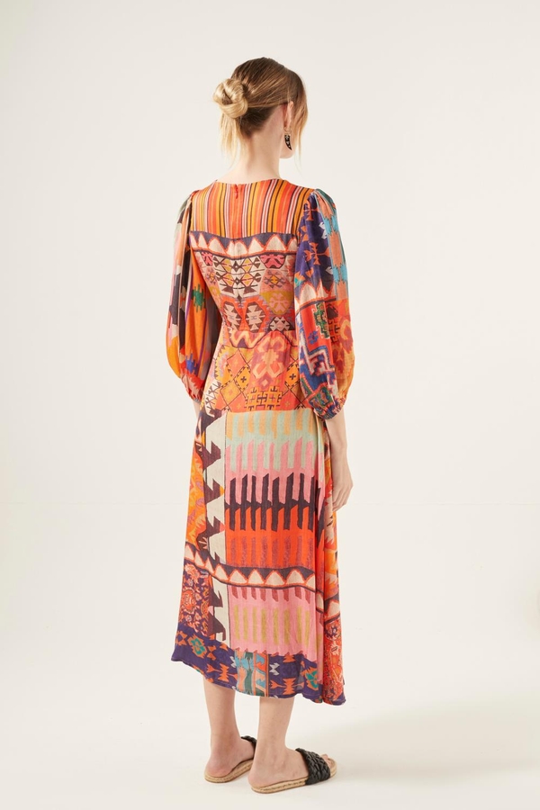 vestido zinnia kilim