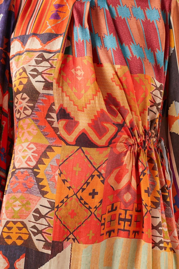 vestido zinnia kilim