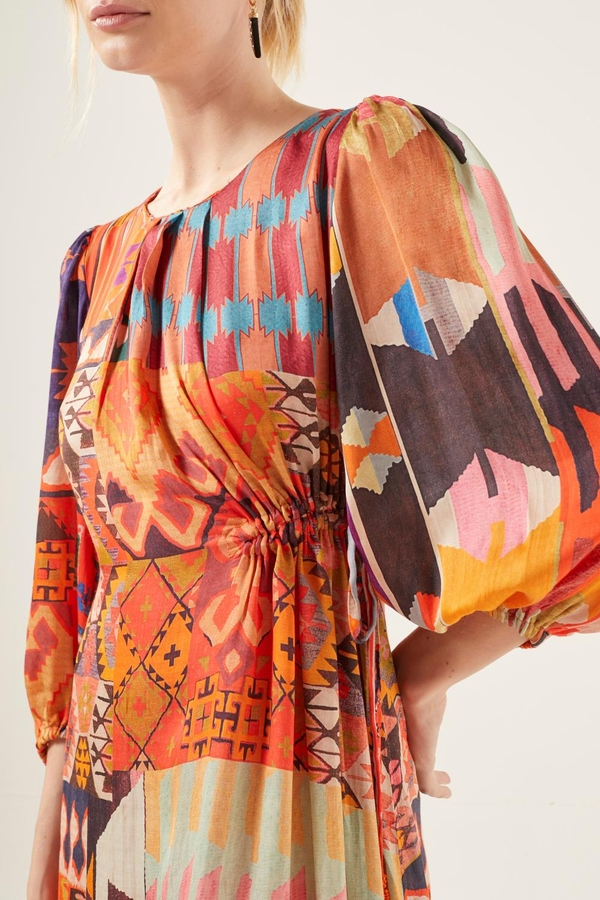 vestido zinnia kilim