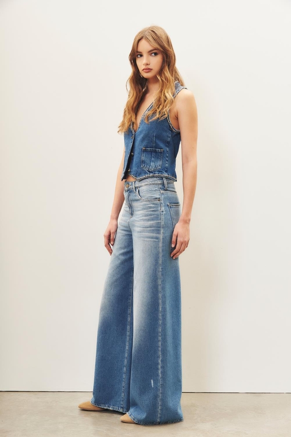 jean oxford vintage blue