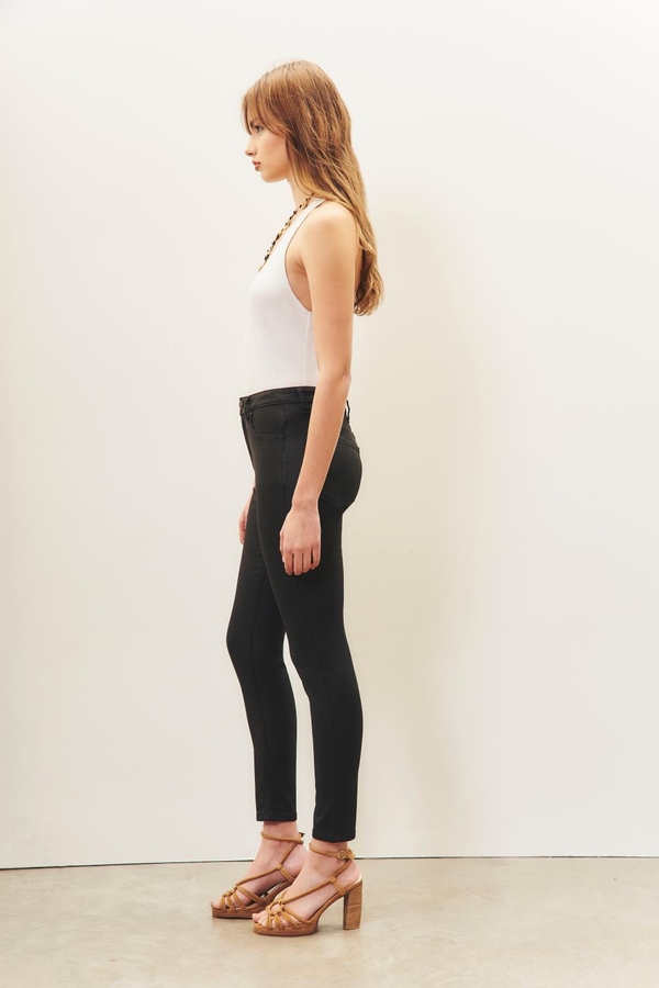 jean skinny satinblack
