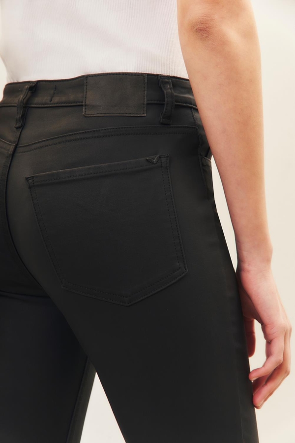 jean skinny satinblack