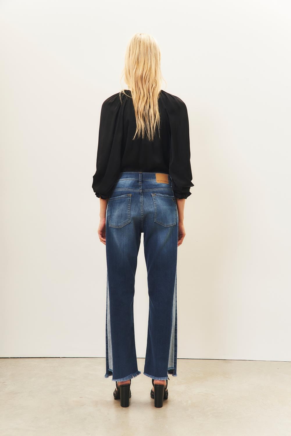 jean straight crop loose