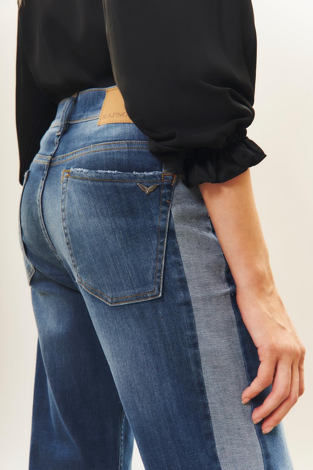 jean straight crop loose