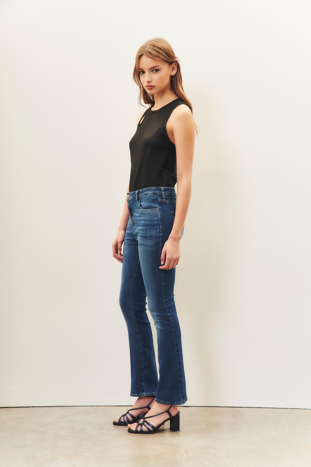 jean flare azulette