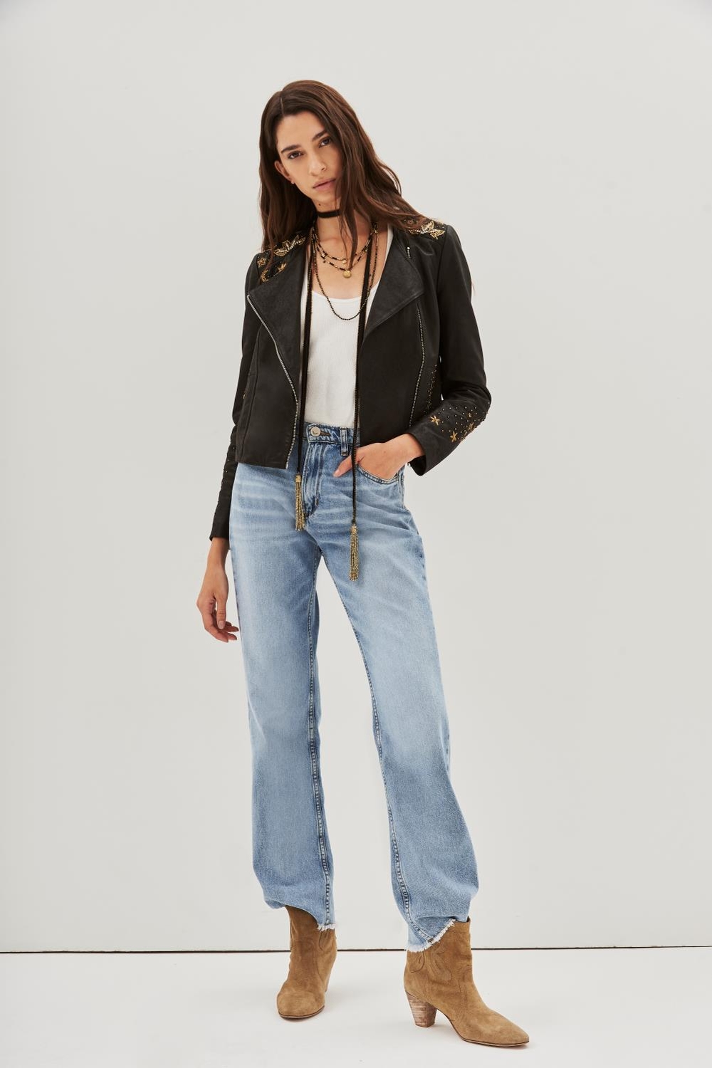 campera cosmos cuero