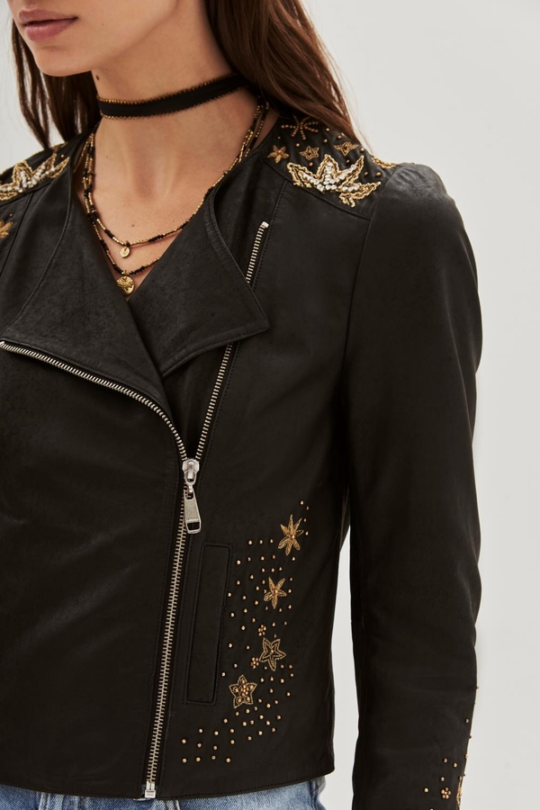 campera cosmos cuero