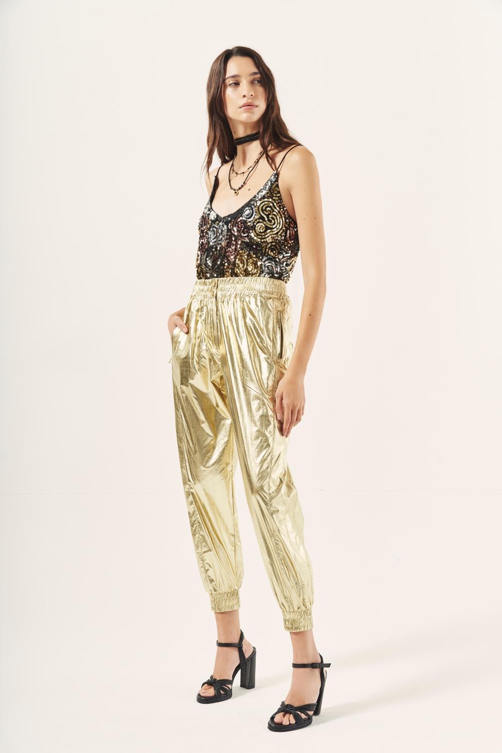 pantalon sport shinny