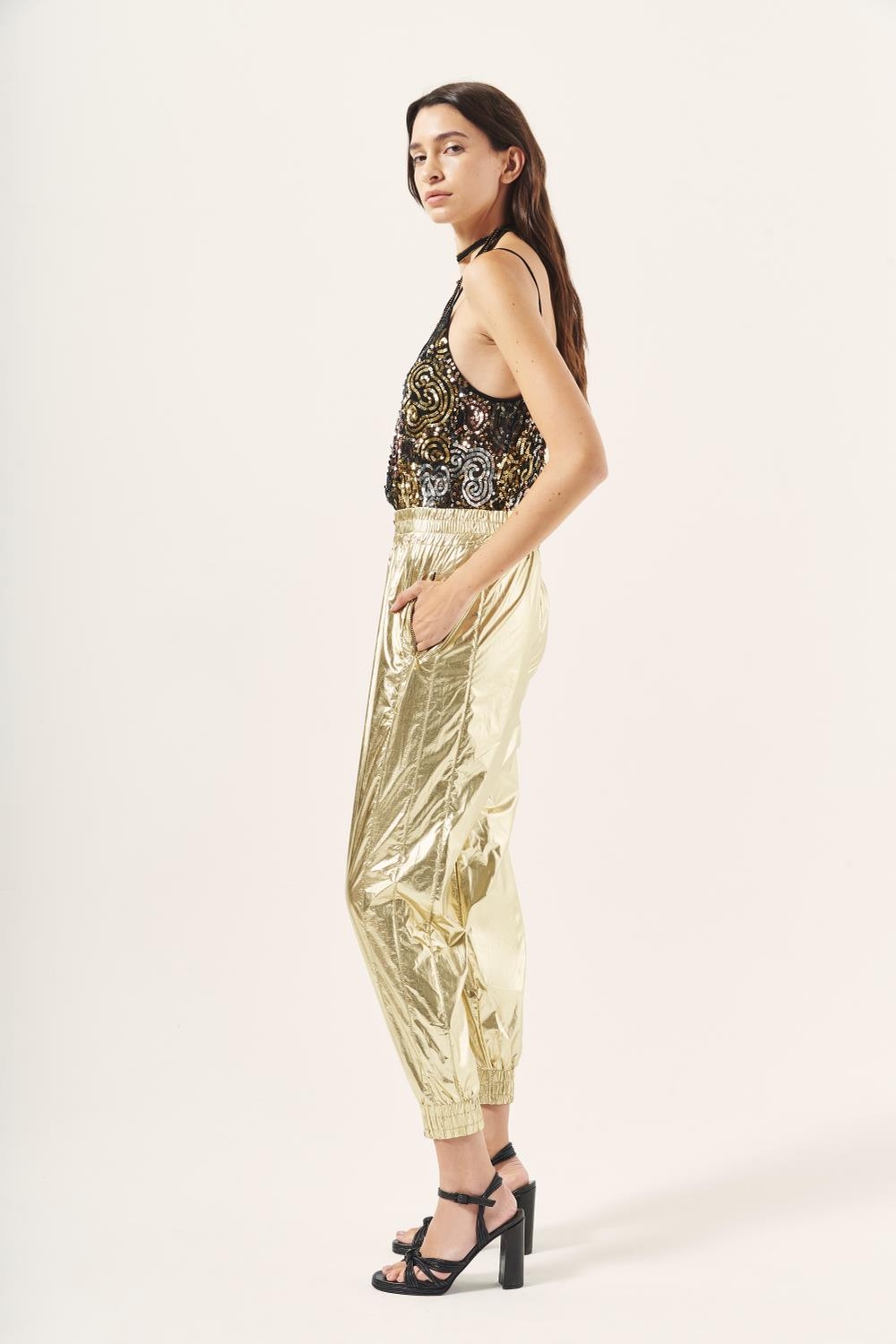 pantalon sport shinny