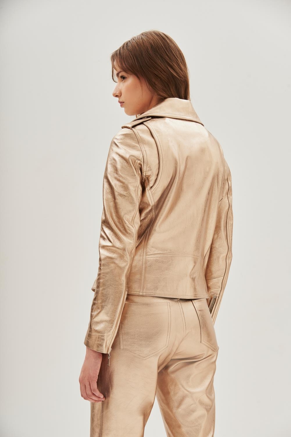 campera fairy metal cuero