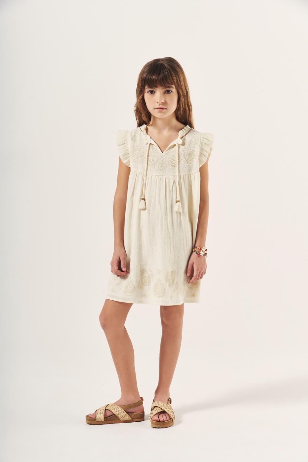 vestido gold girls