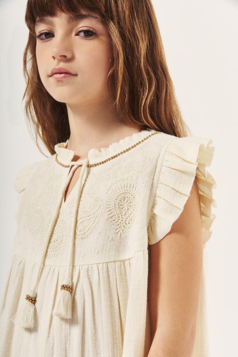vestido gold girls