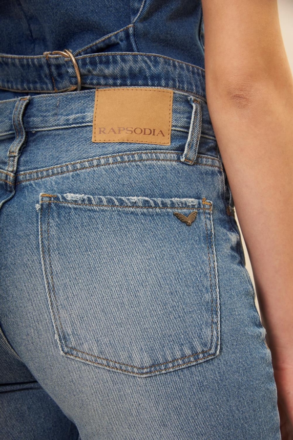 jean mom blue