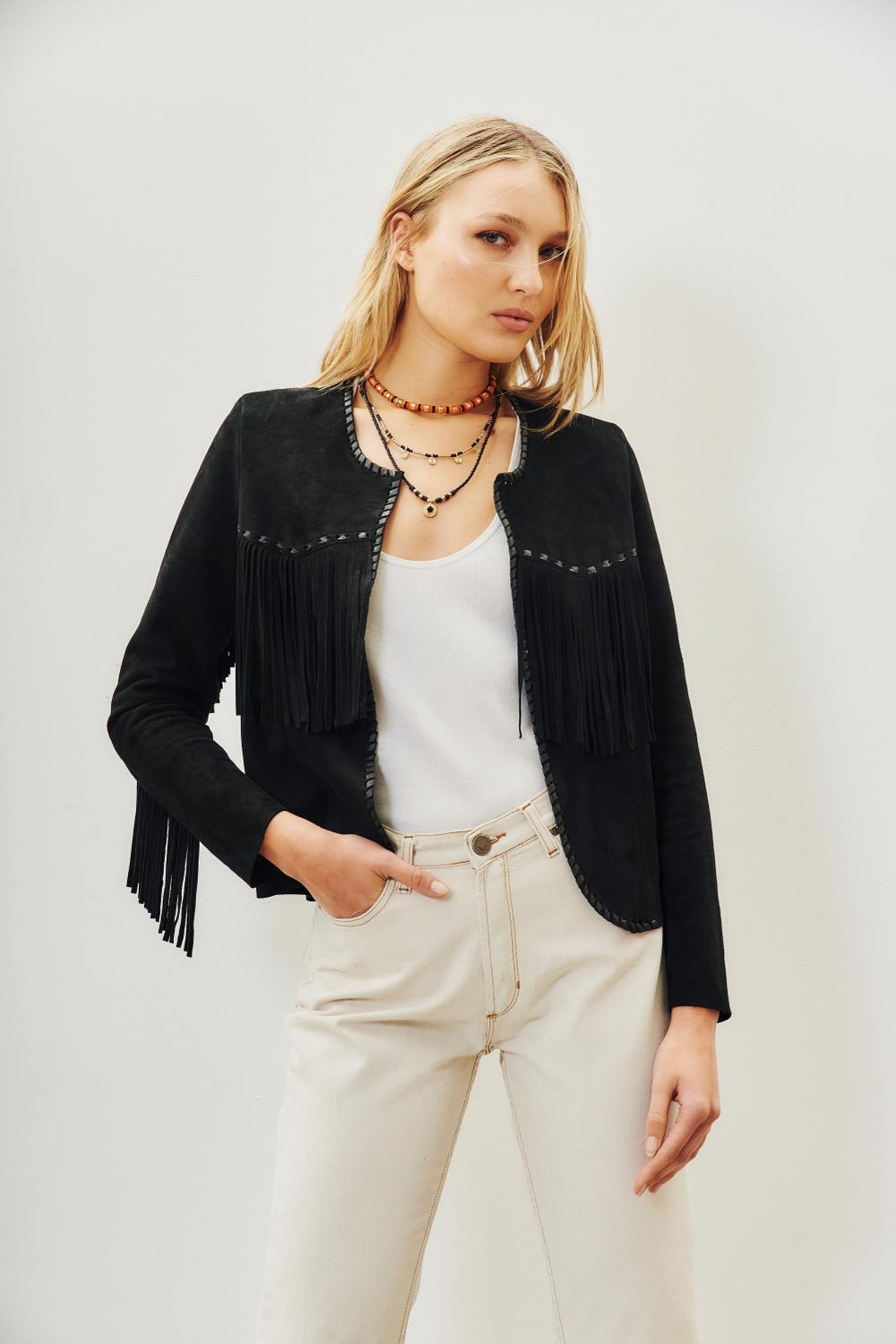 campera west cuero