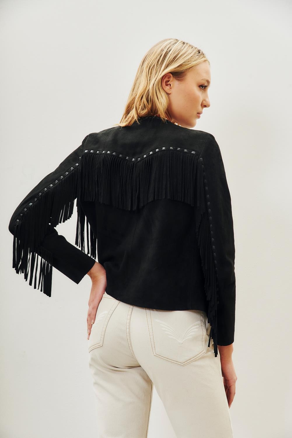 campera west cuero