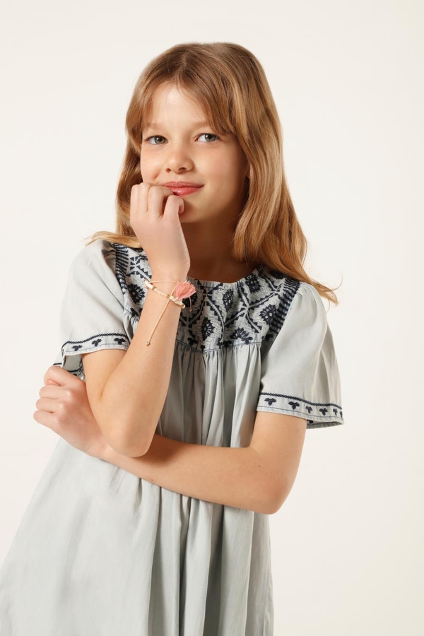 vestido ros girls