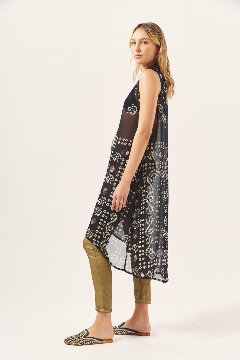 camisa kesari shibori
