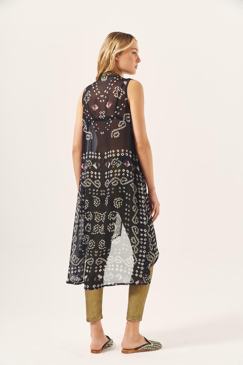 camisa kesari shibori