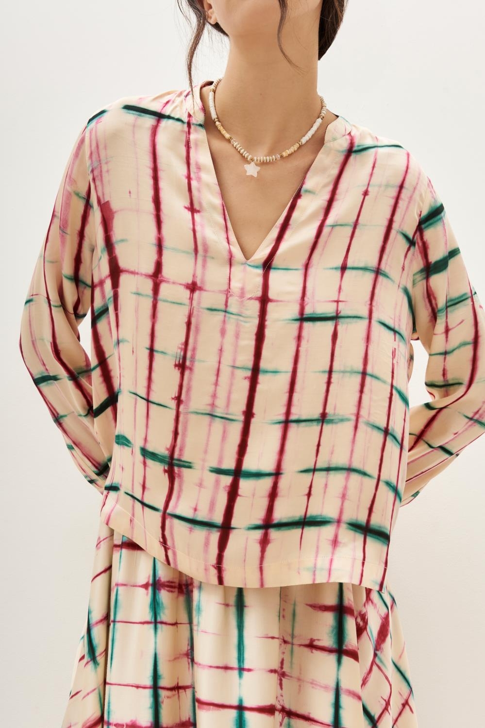 camisa met batik sum