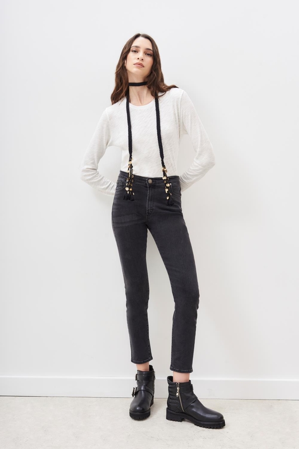 jean slim classic black