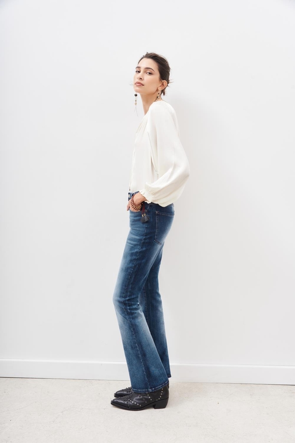 jean flare azul new