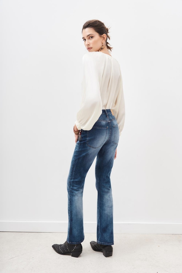 jean flare azul new